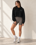 The Courtside Crop Hoodie